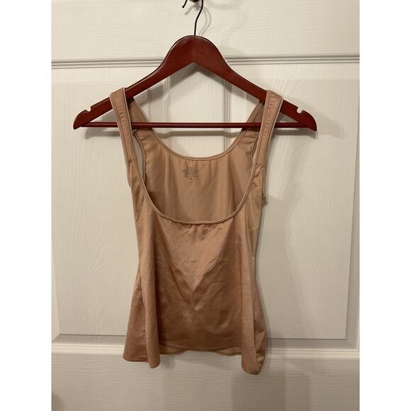 Soma Open Bust Cami Nude Shapewear Tank Top, M - Picture 1 of 5